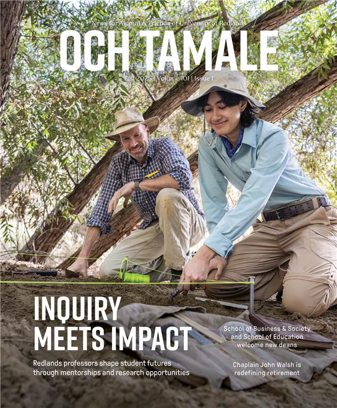 Fall 2025 cover of Och Tamale magazine titled Inquiry Meets Impact